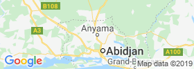Anyama map